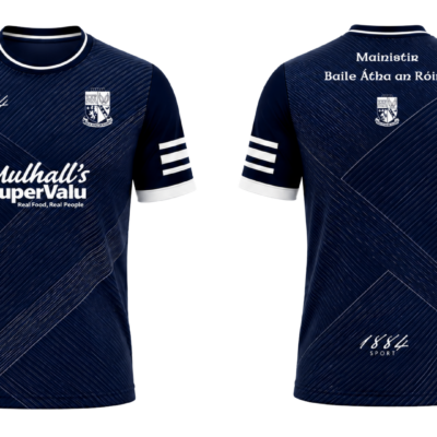 Ballyroan Abbey GAA Training Jersey Navy